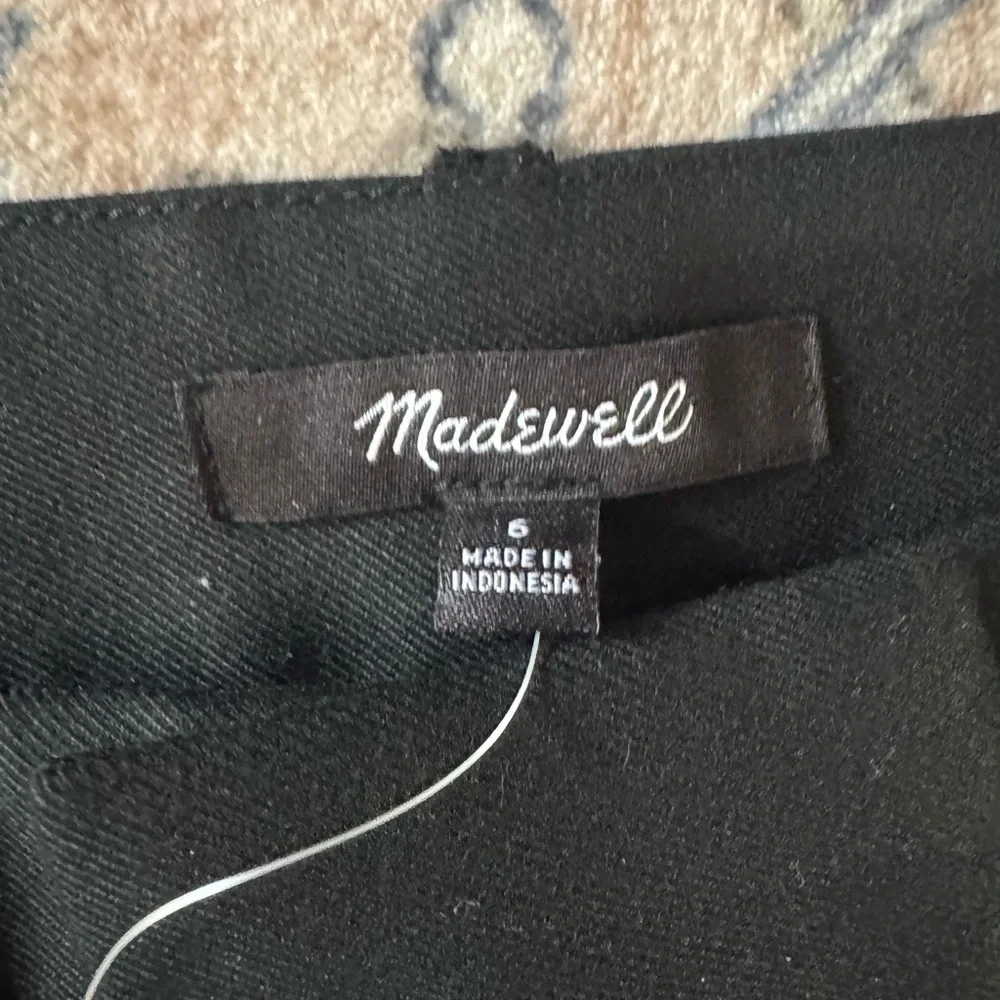 Madewell The Harlow Superwide-Leg Trouser in Brushed Twill - Picture 6 of 7